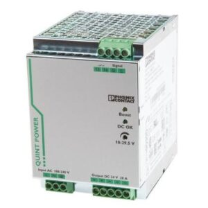 Phoenix Contact QUINT 240W Isolated DC-DC Converter DIN Rail Mount, Voltage in 18 → 32 V dc, Voltage out 24V dc